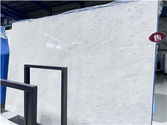 Natural Stone Polished White Ariston Marble Big Slabs Tiles