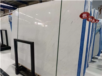 Natural Stone Polished White Ariston Marble Big Slabs Tiles
