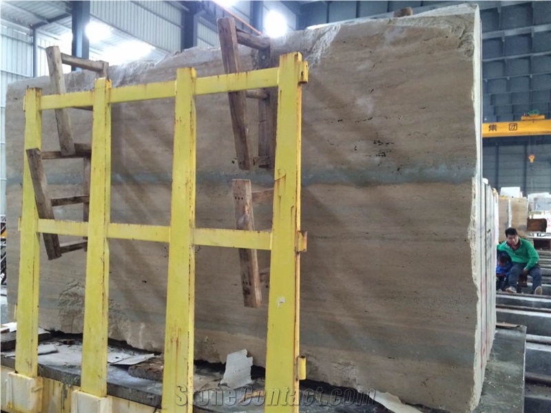 Ocean Blue Travertine Slabs