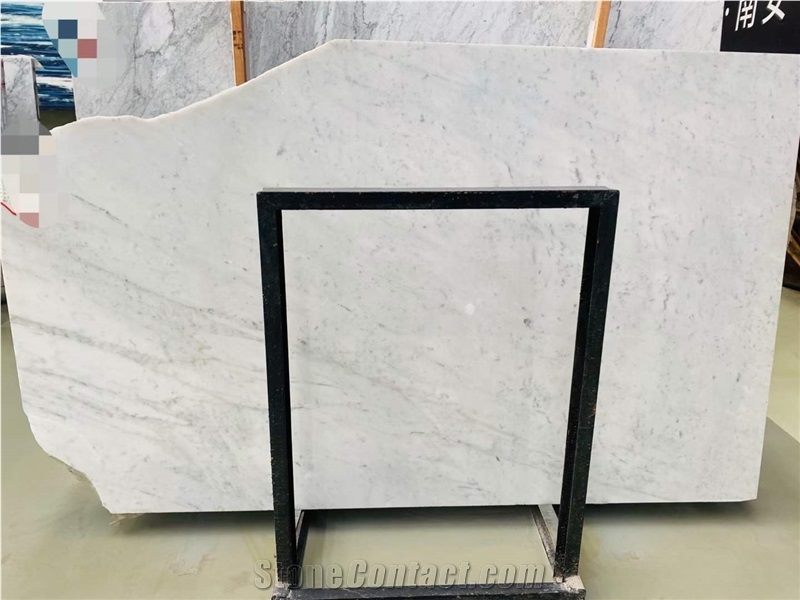 Polished Bianco Carrara Marble Slabs