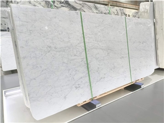 Polished Bianco Carrara Marble Slabs