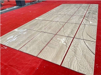 Serpeggiante Marble Tiles Wall And Floor For Hotel Project