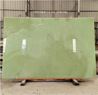 The Application Of Pure Jade Green Onyx Slabs In Decoration The Application Of Pure Jade Green Onyx Slabs In Decoration