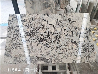 Transparent Exotic Granite Splendor White Granite Slabs