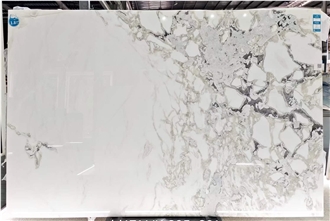 White Picasso Oyster White Marble, Dover White Marble Slabs