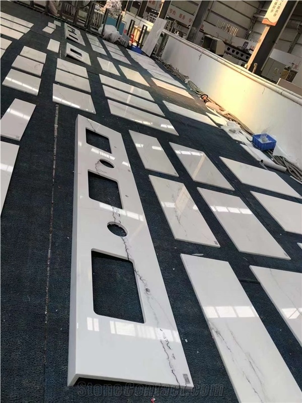 White Stone Colorado Lincoln Marble Tiles