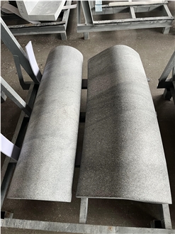Ash Grey Granite Building Stone Facade Exterior Wall