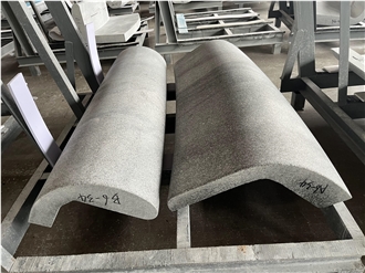 Ash Grey Granite Building Stone Facade Exterior Wall