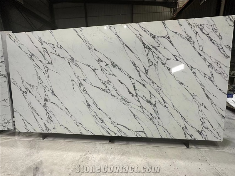 Guanmay Polished Artificial Stone Quartz Slabs For Home