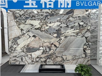 Blue Chinese Bulgari Marble Slabs For Interior Design