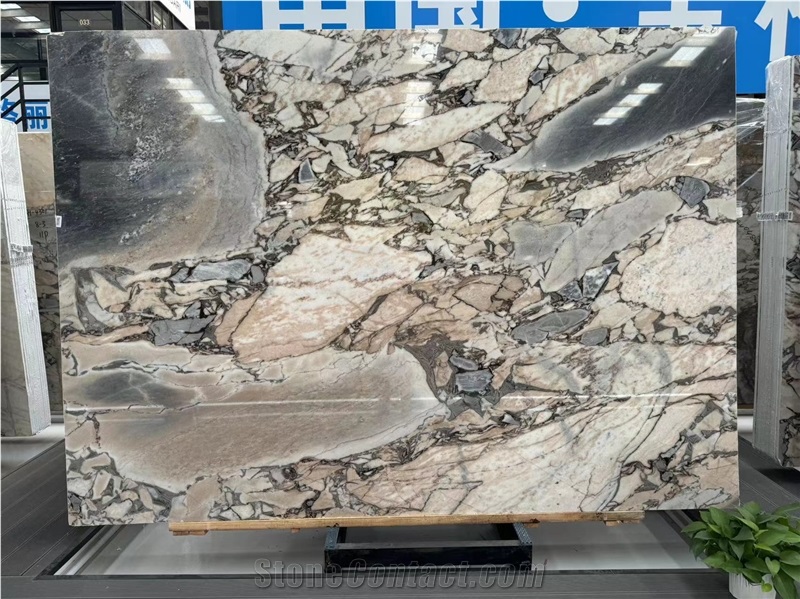 Blue Chinese Bulgari Marble Slabs For Interior Design