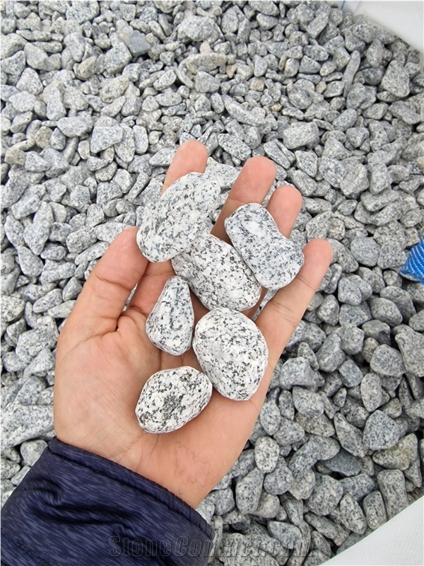 Grey Granite Tumbled Pebbles