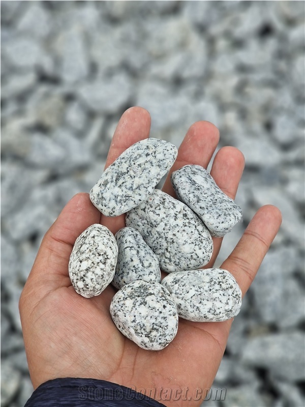 Grey Granite Tumbled Pebbles