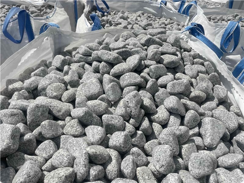 Grey Granite Tumbled Pebbles