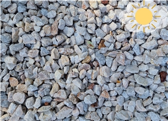 Light Beige Mix Crushed Marble Chips