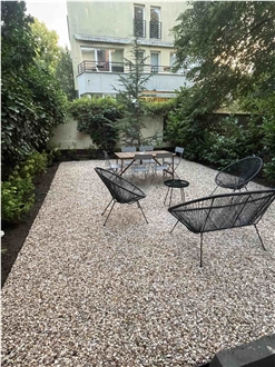Light Beige Mix Crushed Marble Chips