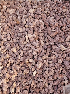 Red Gravel / Chips/Crushed Stone