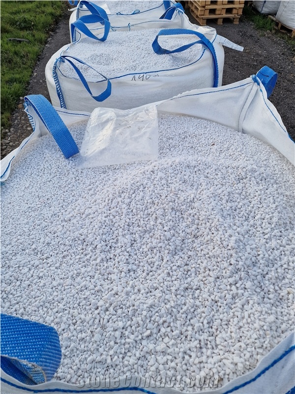 Sivec Pure White Marble Crushed Stone/ Marble Chips