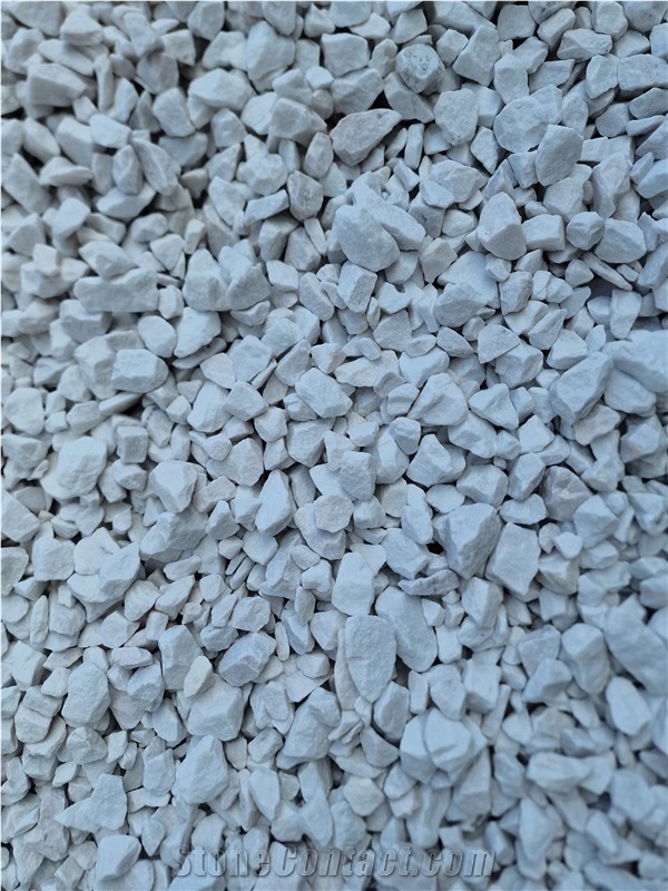 Sivec Pure White Marble Crushed Stone/ Marble Chips