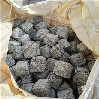New Halayeb Granite Cobble Stone, Cubes