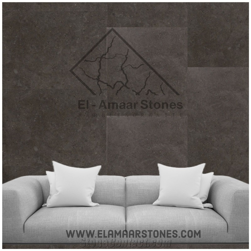Sinai Dark Grey Marble Slabs And Wall Tiles