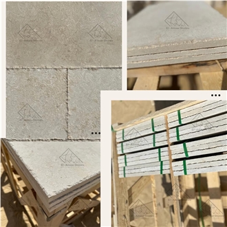 Sunny Menia Beige Marble Chiseled Tiles