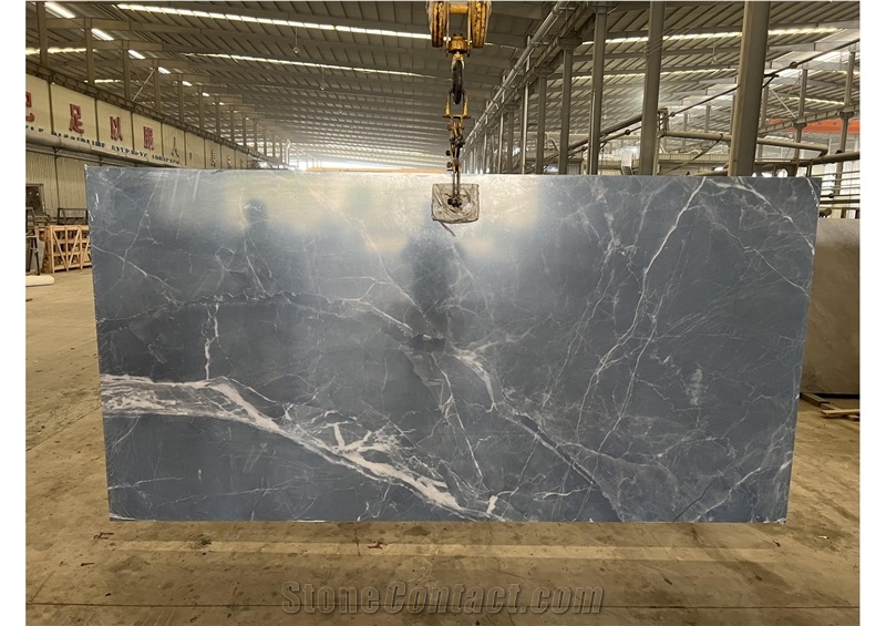Black Striped Polished Surface Artificial Quartz Slabs