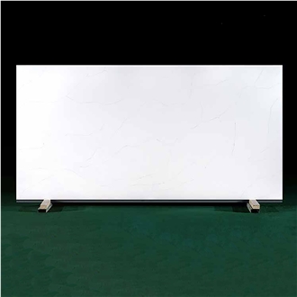 Pure White Calacatta Engineered Marble Quartz Slabs