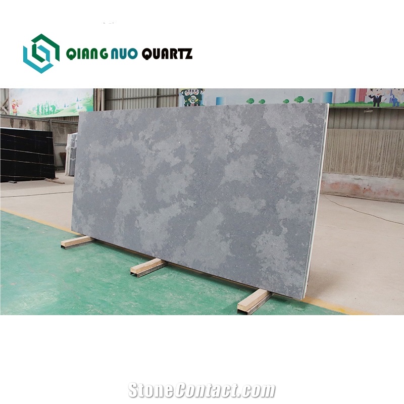 Silver Gray Artificial Stone Slabs