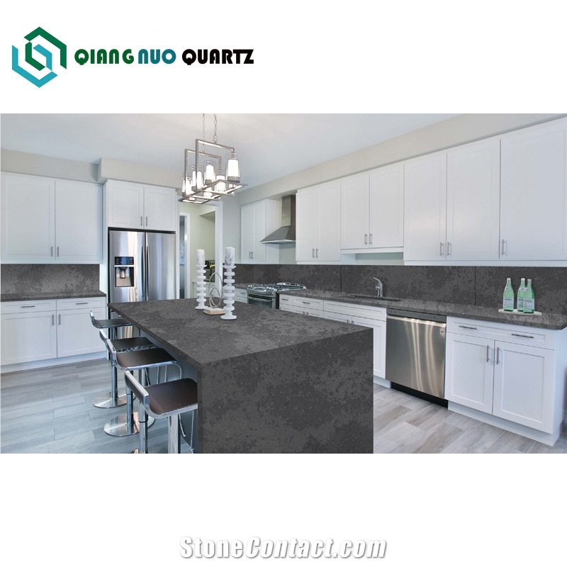 Silver Gray Artificial Stone Slabs