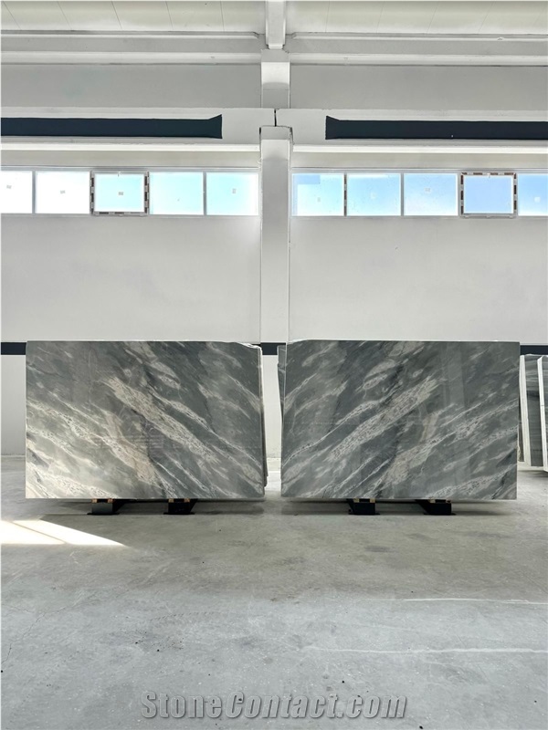 Ice Blue Marble  Tiles & Slabs