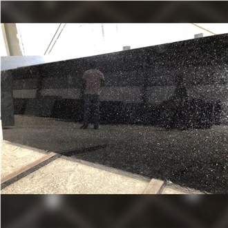 Black Galaxy Granite Slabs