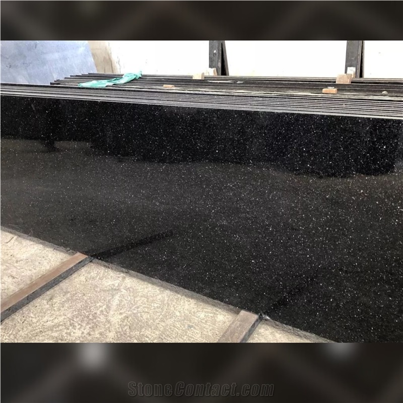 Black Galaxy Granite Slabs