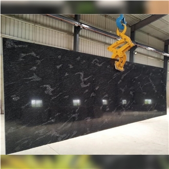 Fish Black Granite Slabs Fish Black Granite Slabs