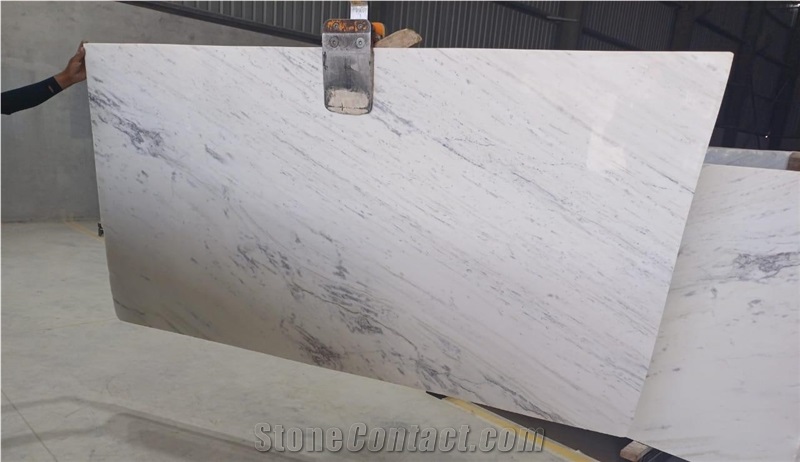 Indian Statuario White Marble Tiles