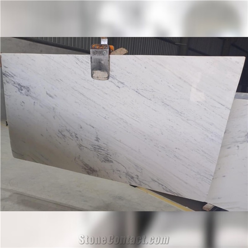 Indo Carrara White Marble Slabs