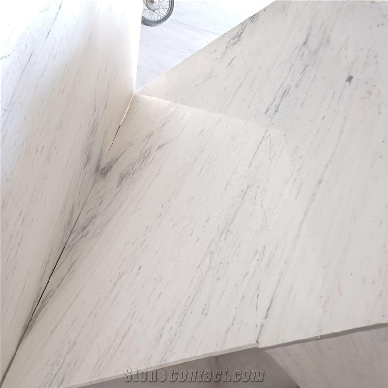 Indo Carrara White Marble Slabs