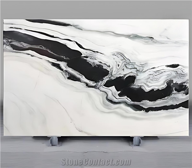 Panda White Marble Slabs