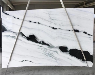 Panda White Marble Slabs