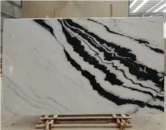 Panda White Marble Slabs