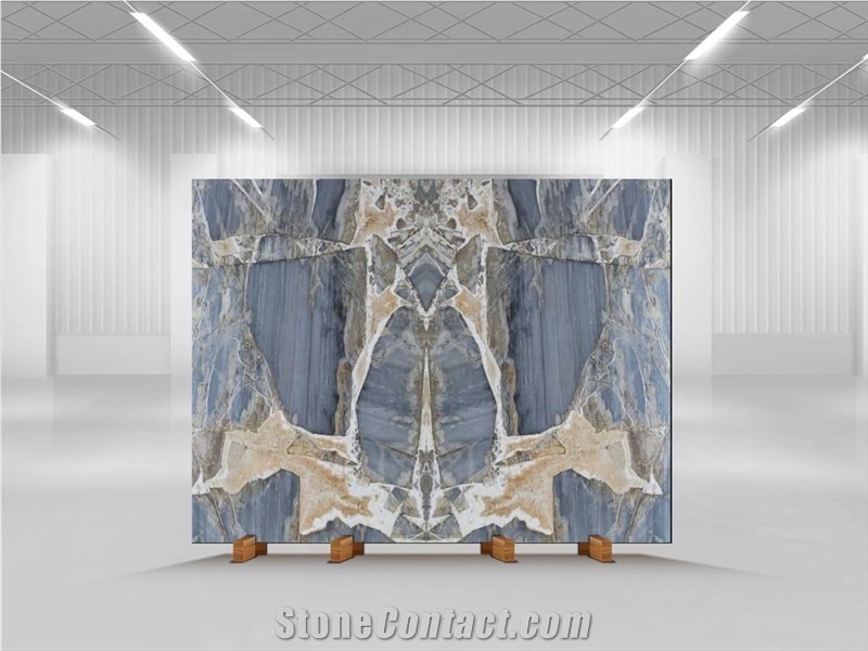Blue Lagon Marble Slabs