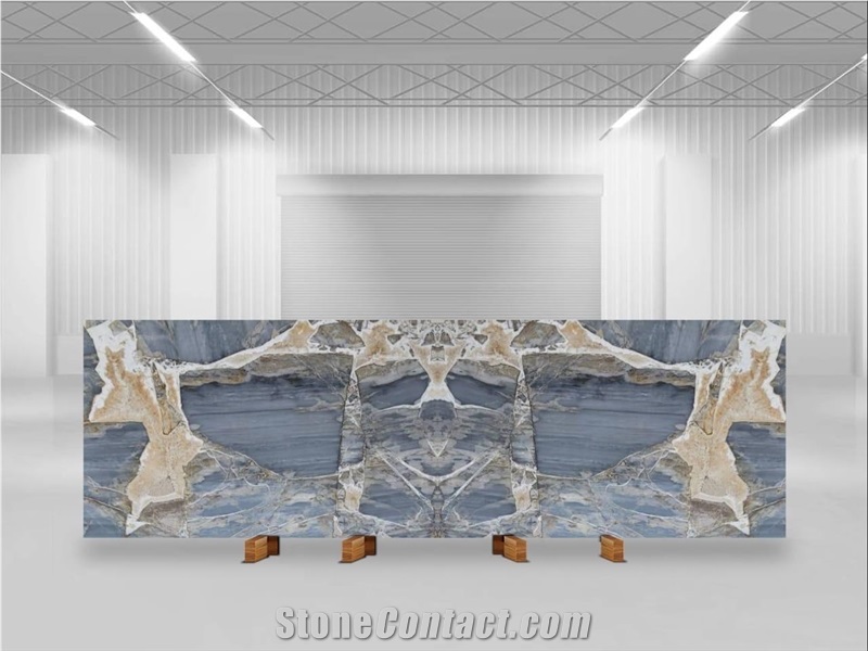 Blue Lagon Marble Slabs
