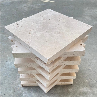 Crosscut Beige Travertine Slabs