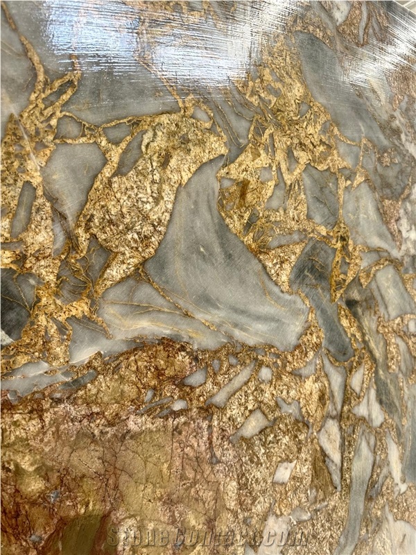 Ocean Blue Marble Slab Tiles