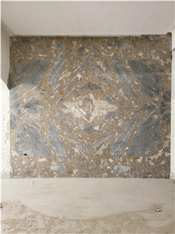 Ocean Blue Marble Slab Tiles