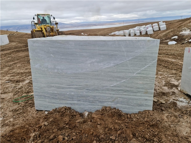 Aqua Green Marble Blocks