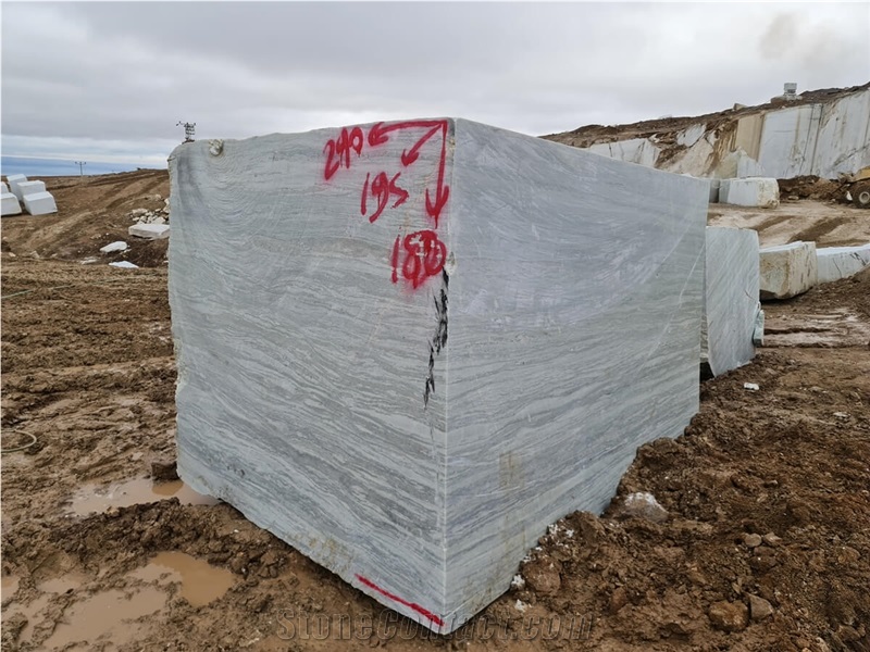 Aqua Green Marble Blocks
