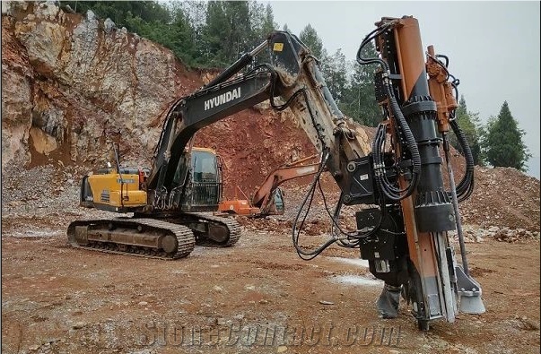 Lieyankeji PL1000L Integrated Hydraulic Rock Drill & Splitter