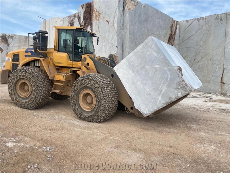 Asel Grey Marble Blocks