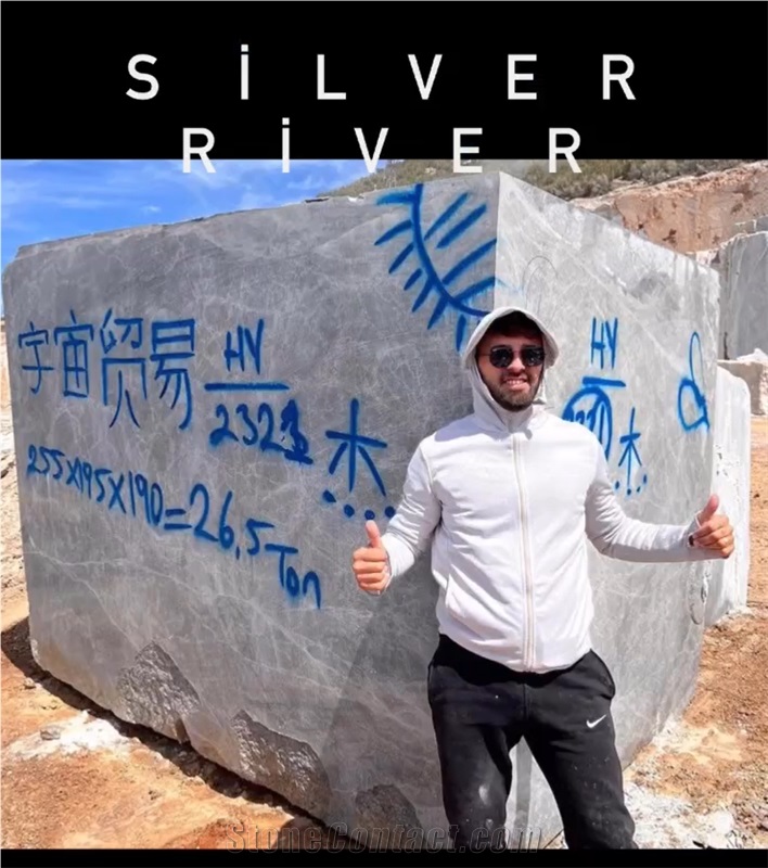 New Silver River Marble Blocks